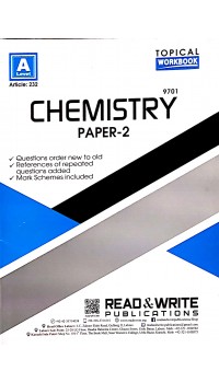 A/L Chemistry Paper - 2 (Topical) Article No. 232